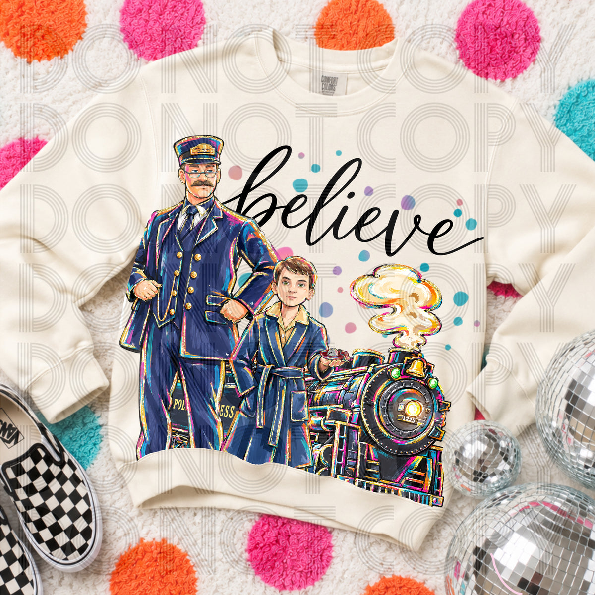 Believe train Renewed Sunday Special DTF transfer