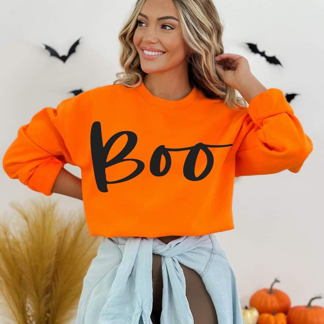 Boo black font (GROVE) 50290 DTF transfer