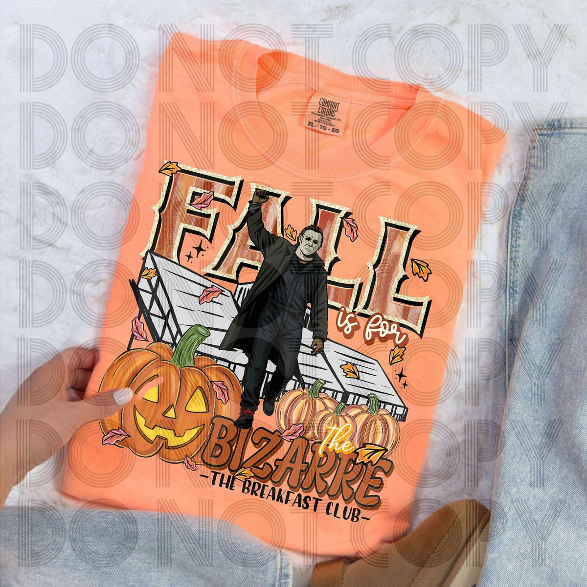 Fall is for the bizarre RENEWED DTF transfer