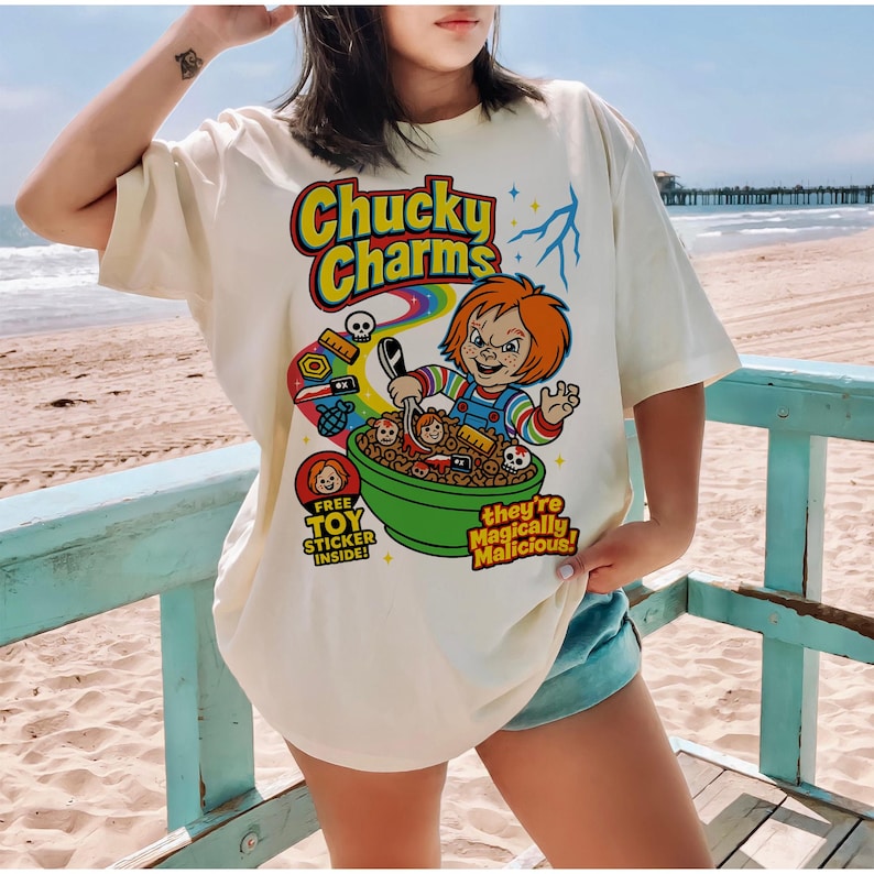 Chucky crunch DTF transfer