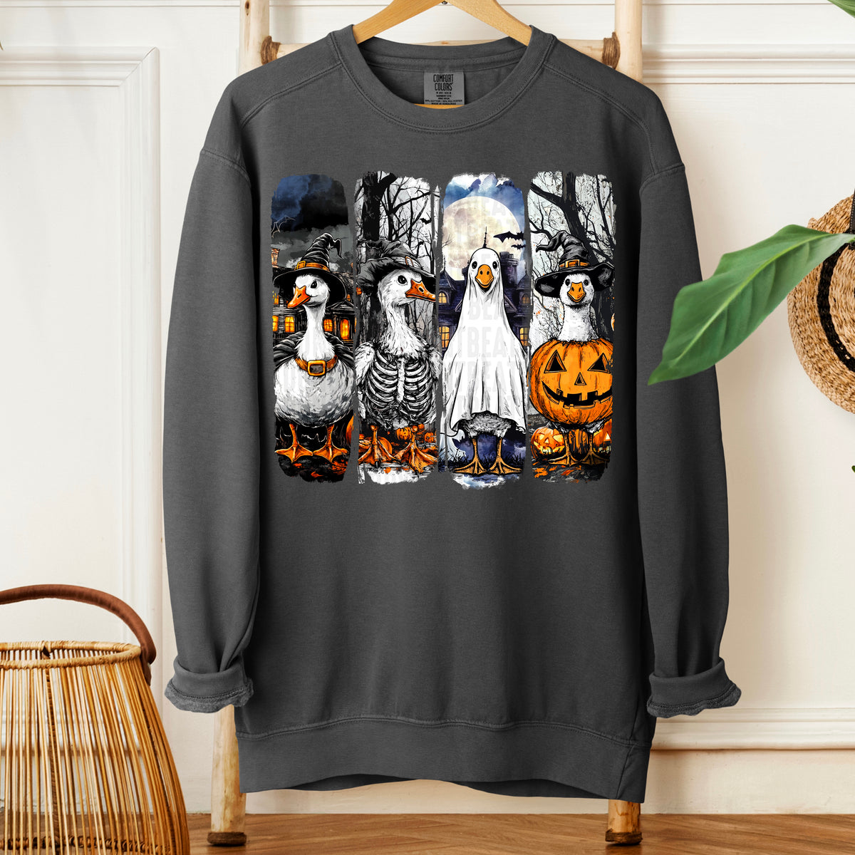 Halloween geese brushstrokes 111158 DTF transfer
