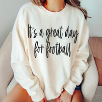 It's a great day for football black font (GROVE) 50286 DTF transfer