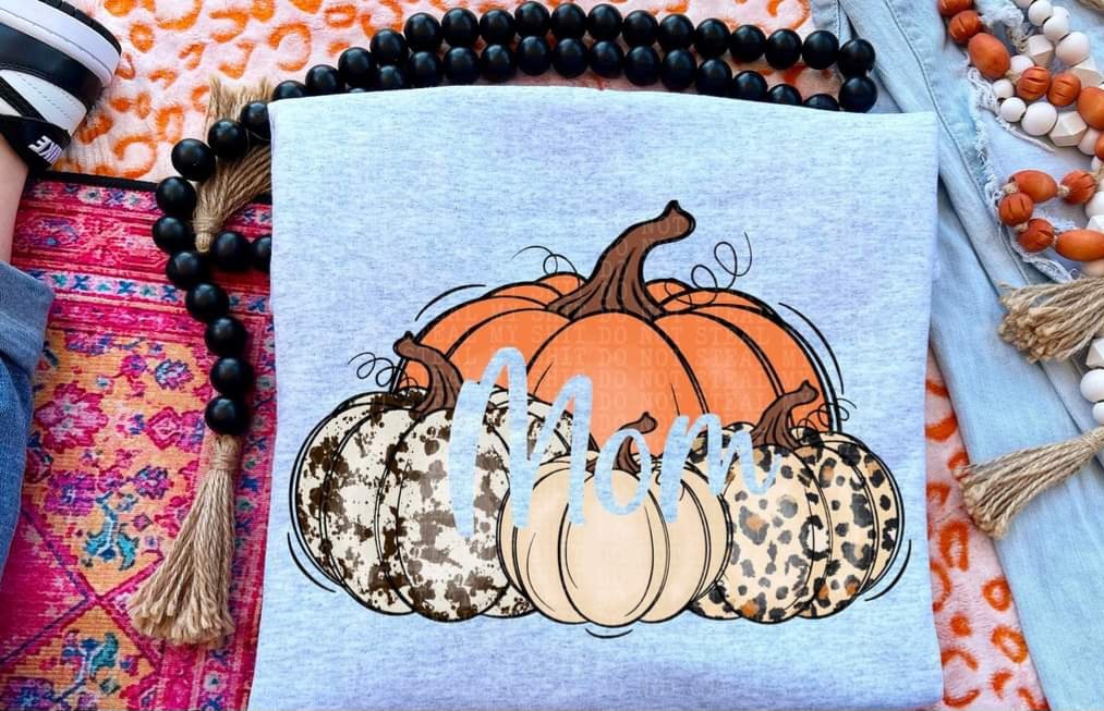 Mom fall pumpkins (DDD) 52145 DTF transfer