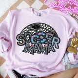 Soccer mama colorful stones (CITY) 44017 DTF transfer