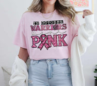 In october warriors wear pink 52038 DTF transfer