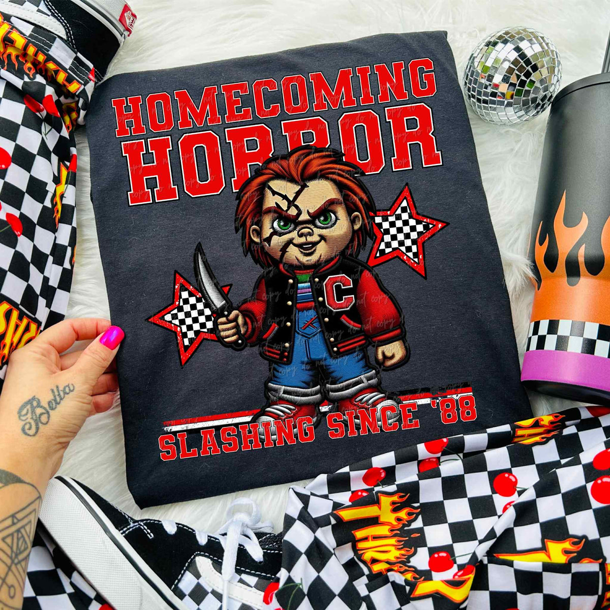 Homecoming horror slashing since '88 doll virgo DTF transfer