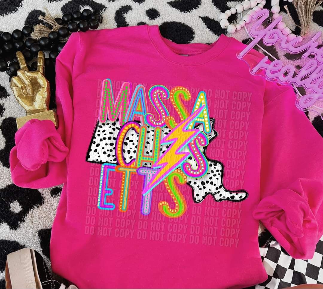 Massachusetts dalmatian background (CRAFTI) 44160 DTF transfer