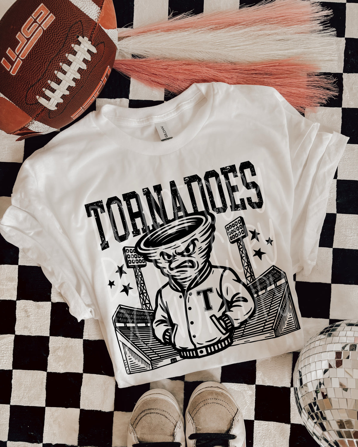 Tornadoes Letterman mascots PHDC DTF transfer