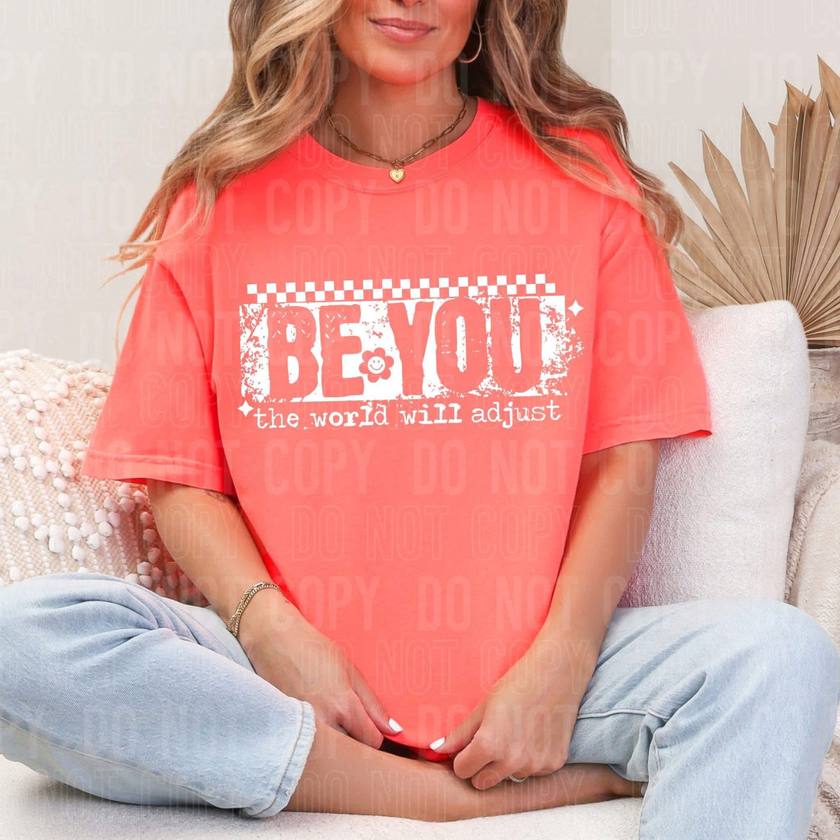 Be you the world will adjust WHITE sbb DTF transfer