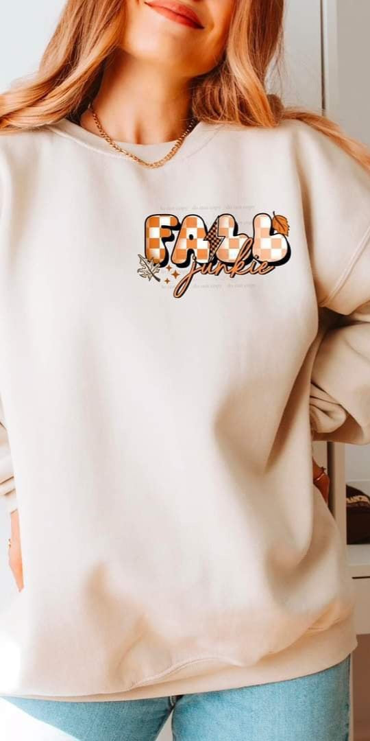 Fall junkie pocket (CSC) 43950 DTF TRANSFER