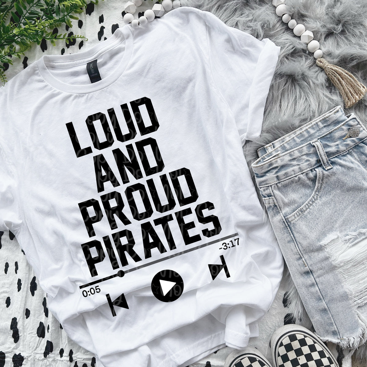 Loud and proud pirates VIRGO DTF transfer