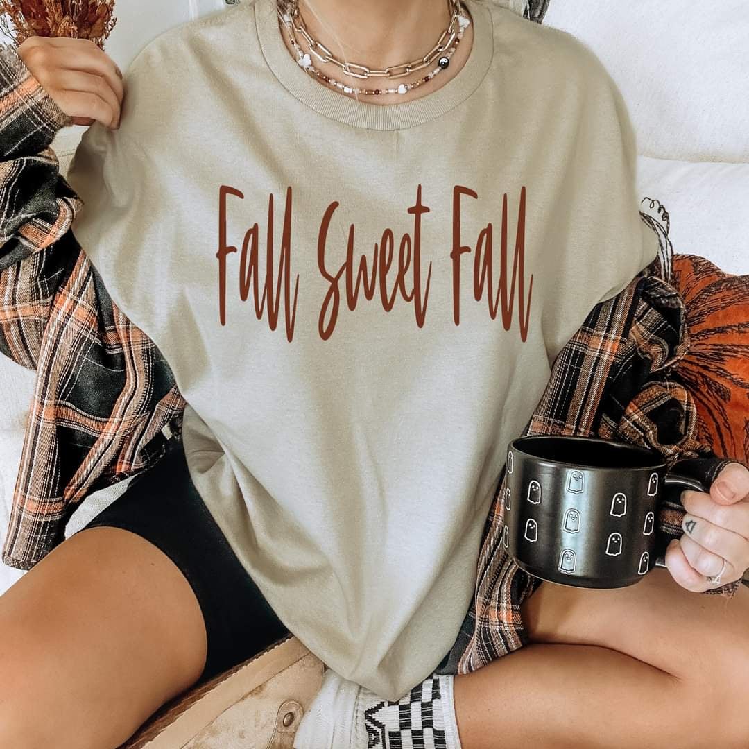 Fall sweet fall orange font (GROVE) 50304 DTF transfer