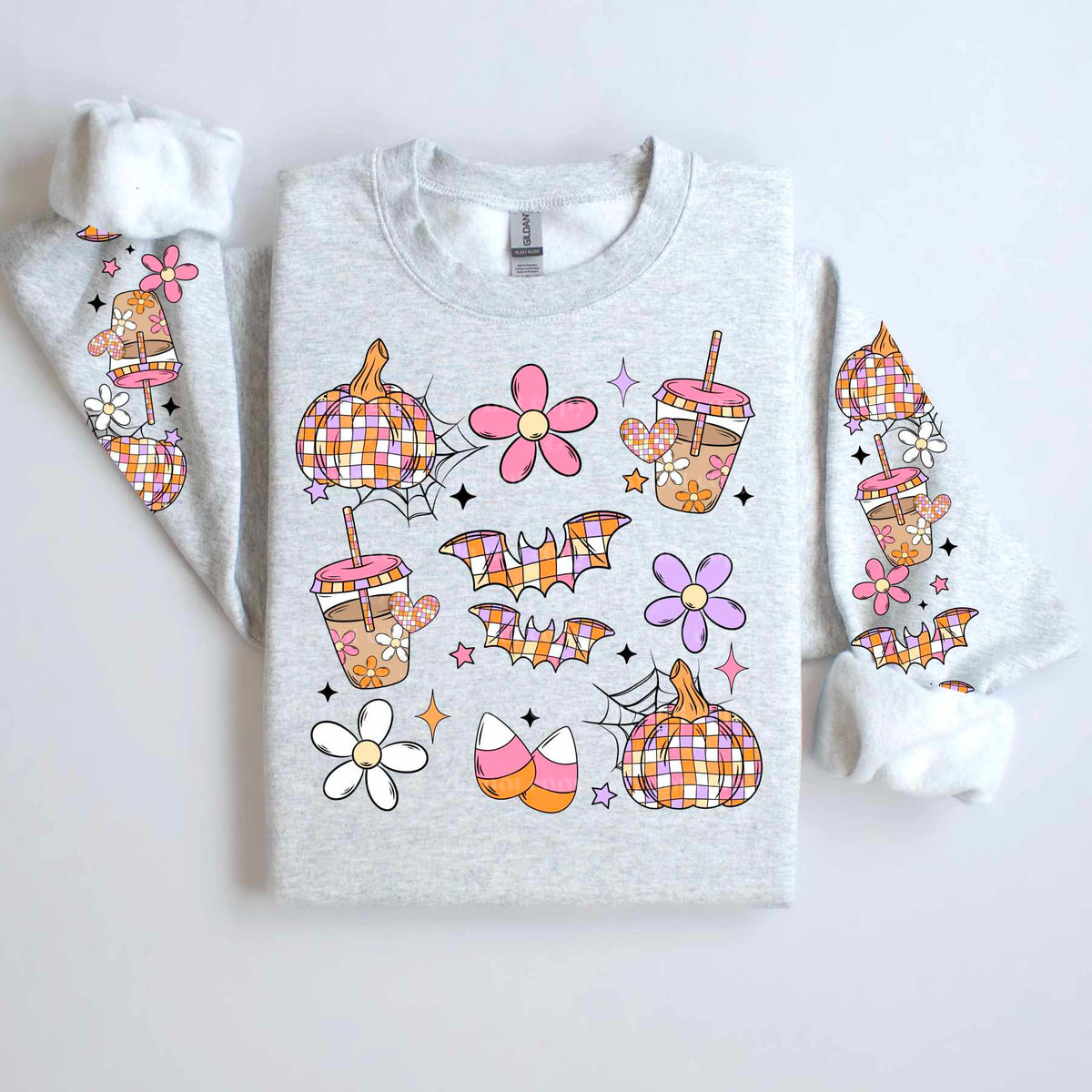 Groovy halloween items FRONT ONLY (CSC) 44884 DTF transfer