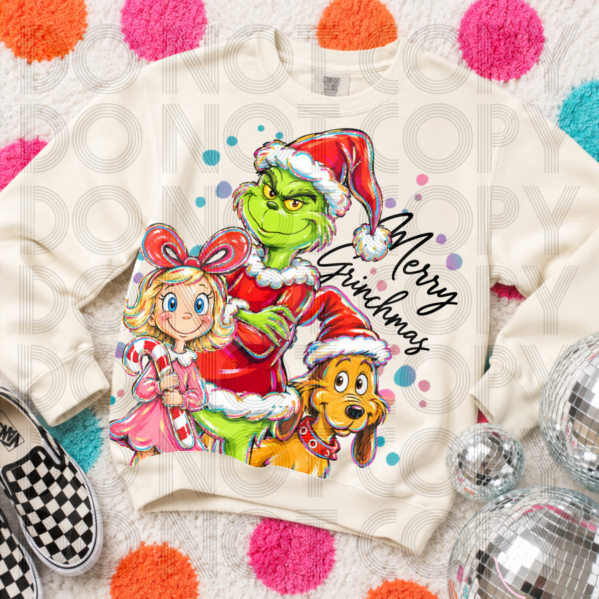 Merry Grinchmas gman Renewed Sunday Special DTF transfer
