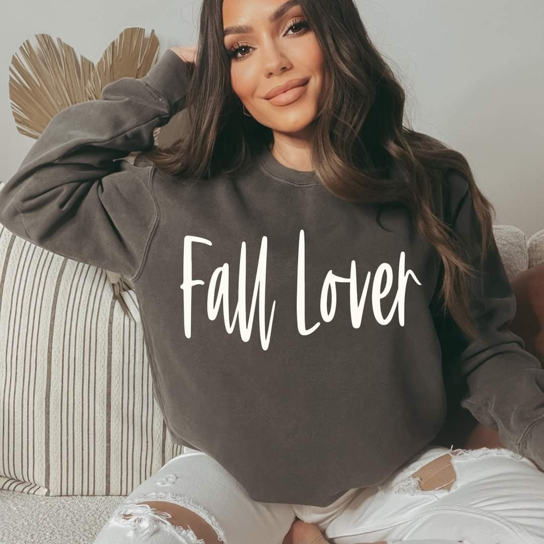 Fall lover white font (GROVE) 50313 DTF transfer
