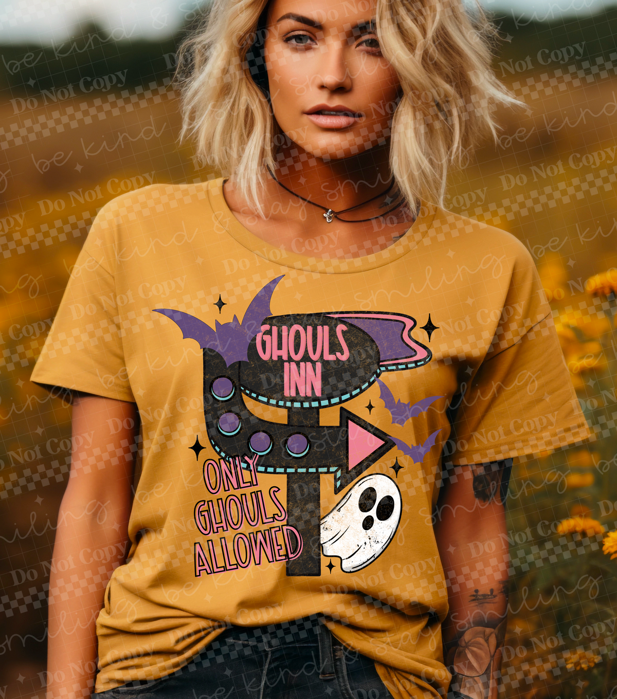 Ghouls inn only ghouls allowed CMLD DTF transfer