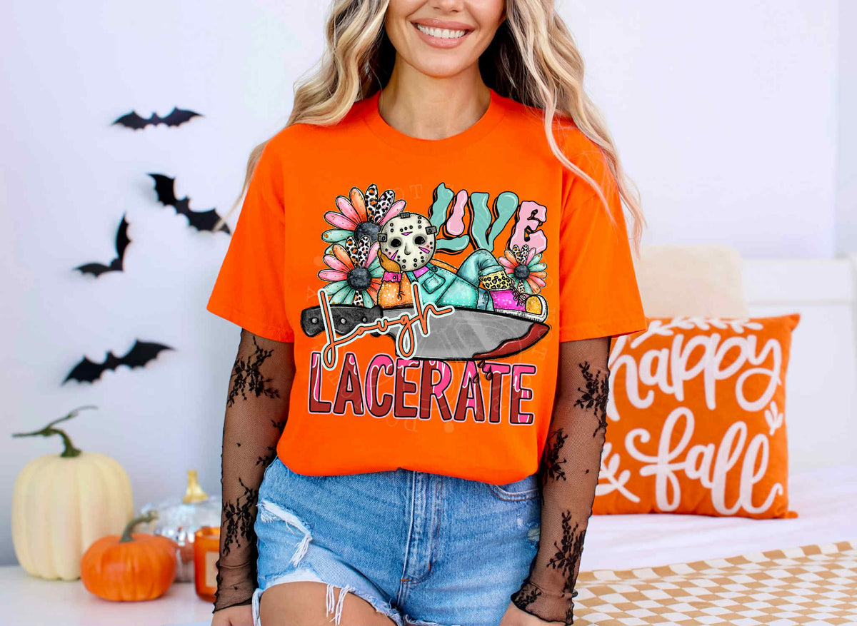 Live laugh lacerate C's DTF transfer