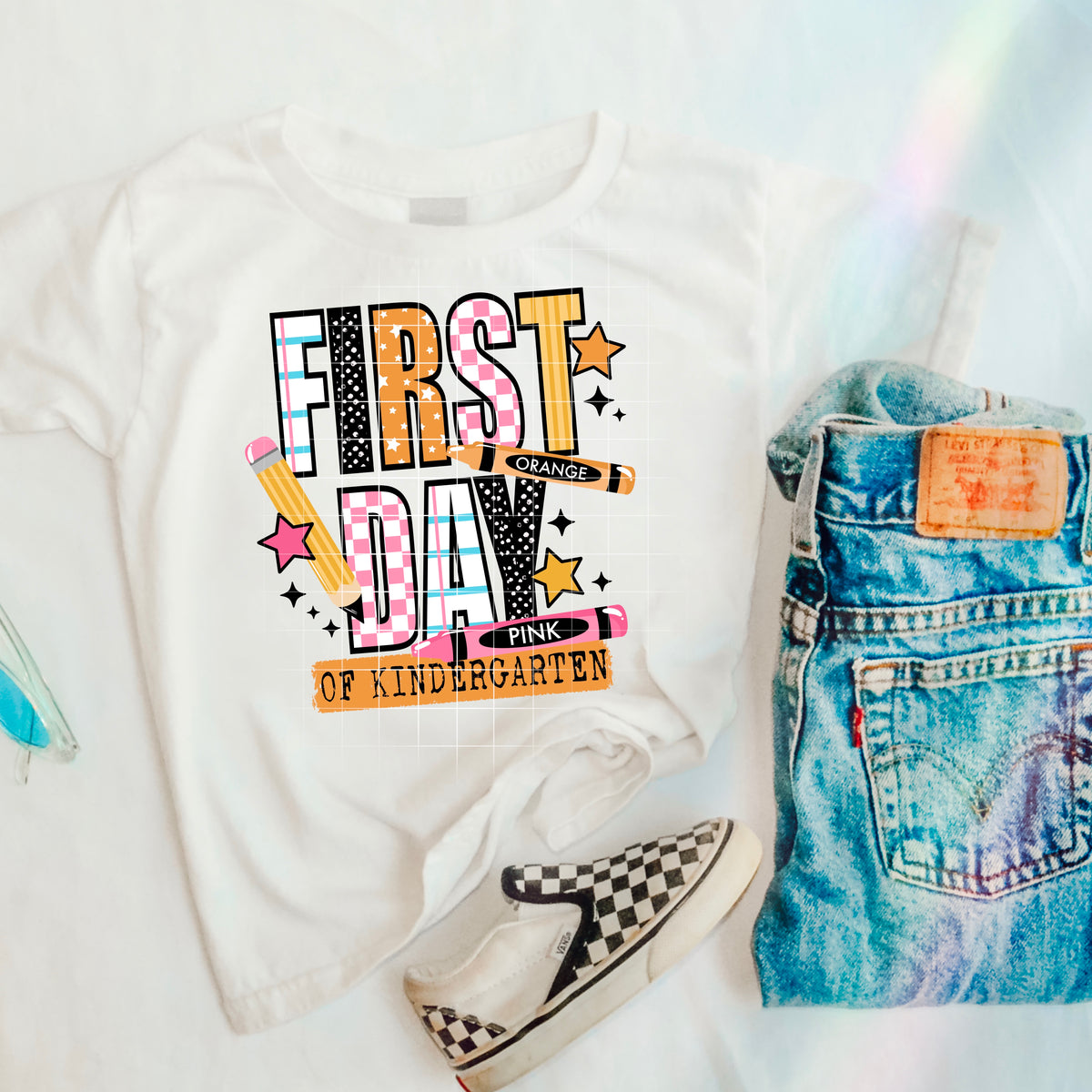 First day kindergarten GIRL CSC DTF transfer