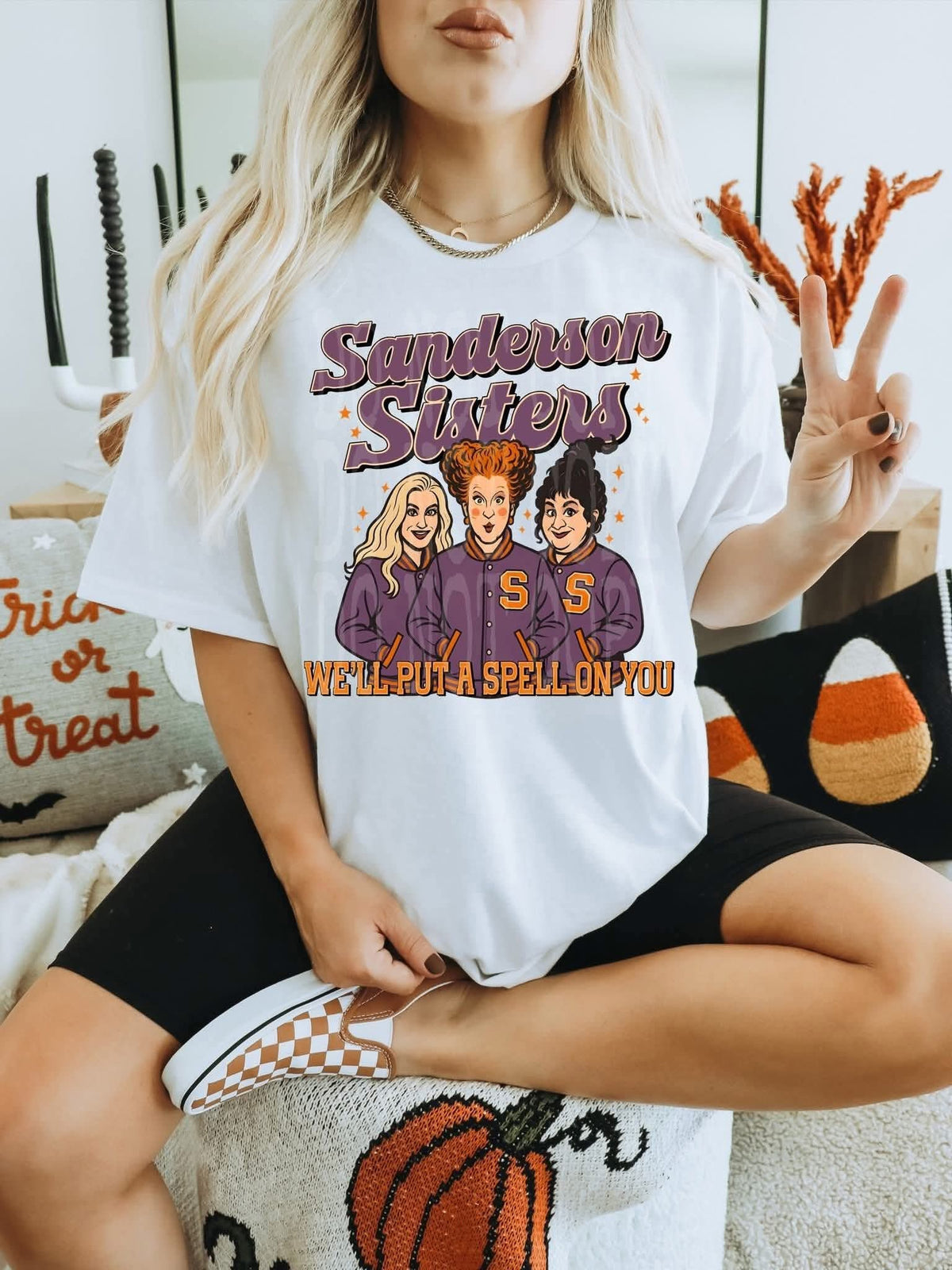 Sanderson sisters we'll put a spell on you PH DTF transfer