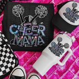 Cheer mama colorful stones cheerleader (CITY) 44014 DTF transfer