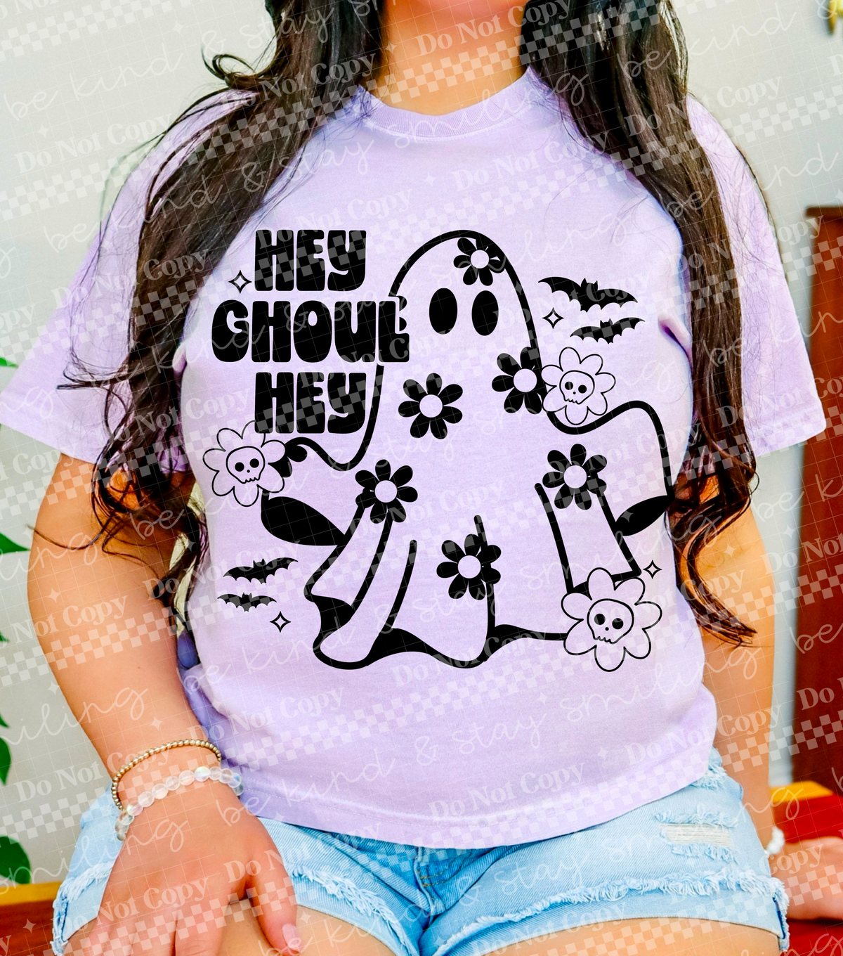 Hey goul hey black ghost CMLD DTF transfer