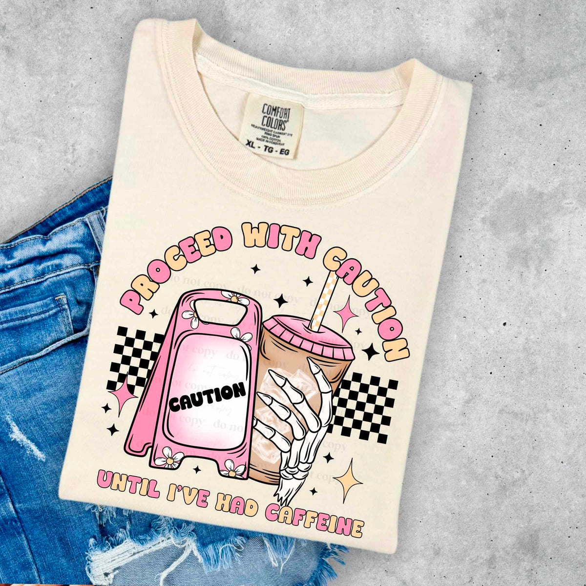 Proceed with caution until I've had caffeine (CSC) 50239 DTF transfer