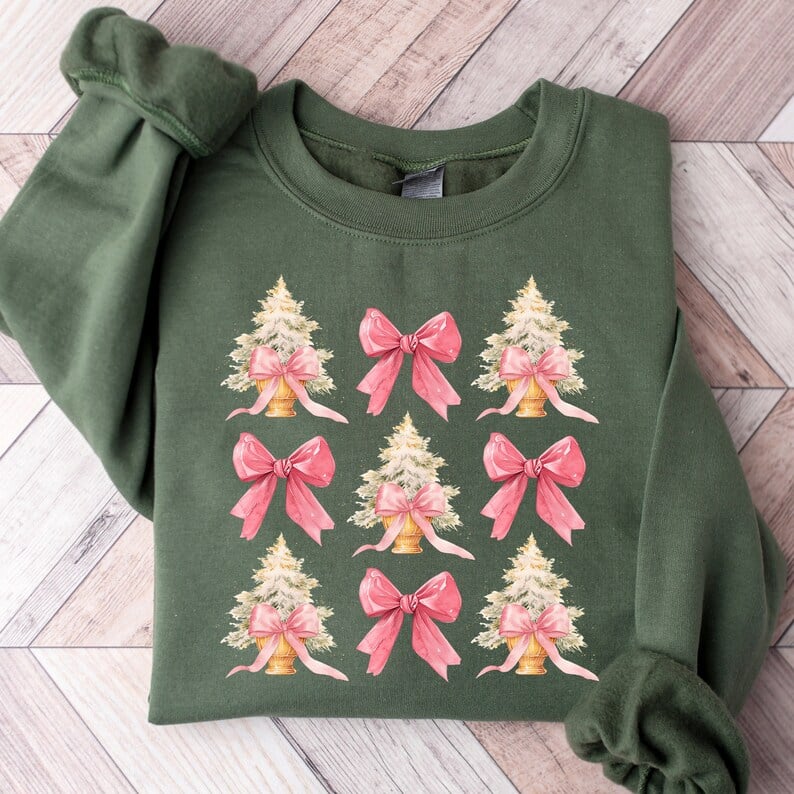 Coquette christmas tree collage 43965 DTF TRANSFER