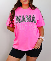 Mama checkered 52062 DTF transfer