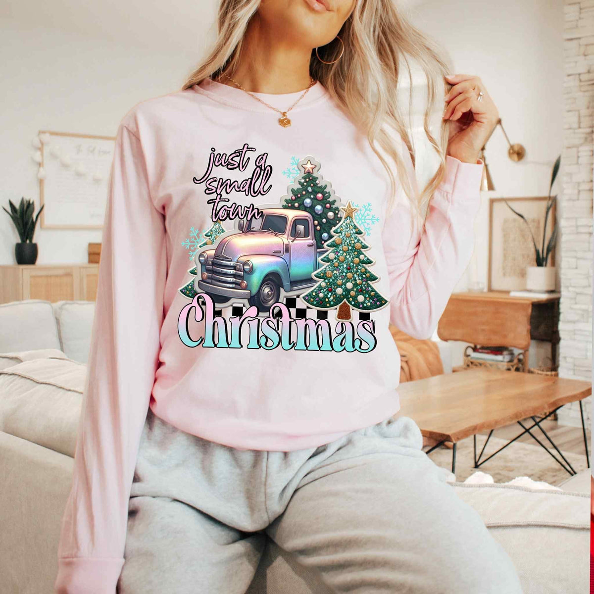 Just a small town Christmas Sunday Special DTF