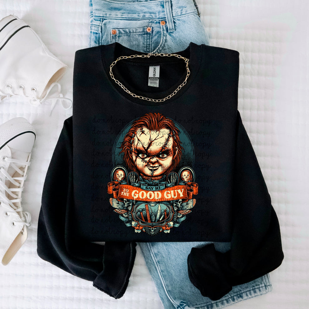 Good guy chucky glitchy sunday special 113987 DTF transfer