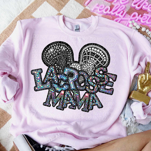 Lacrosse mama colorful stones (CITY) 44024 DTF transfer