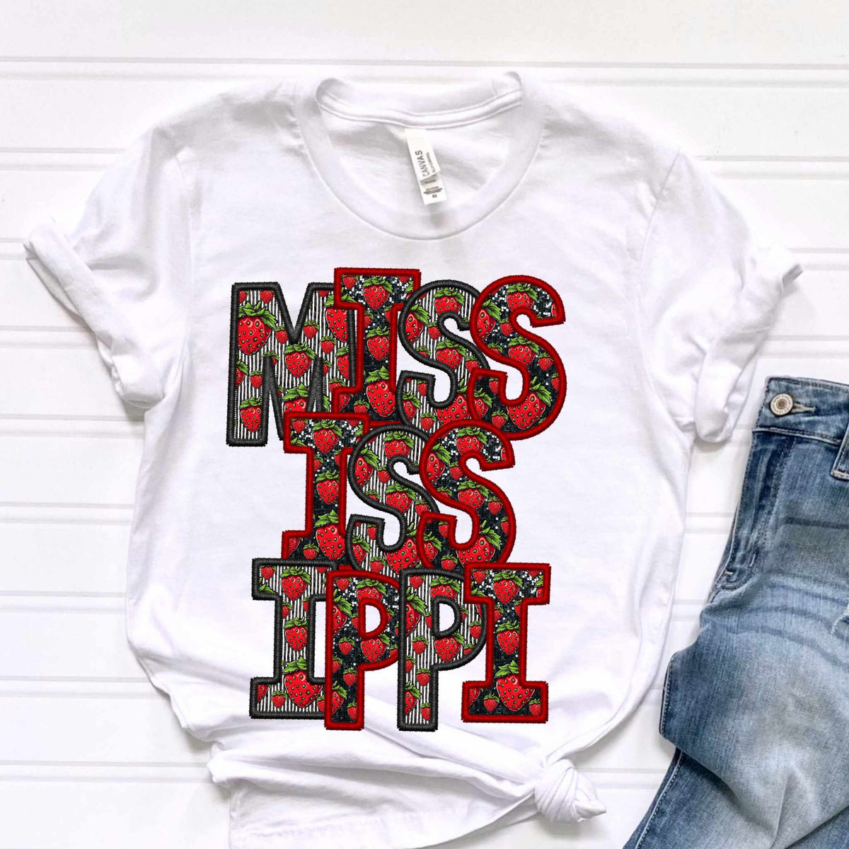 Mississippi strawberry states 50053 DTF transfer