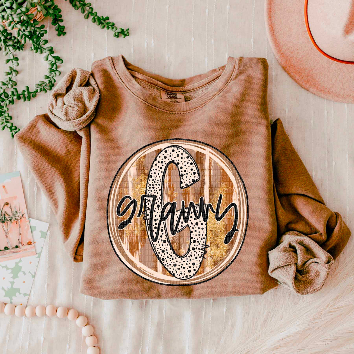 G granny circle 50656 DTF transfer