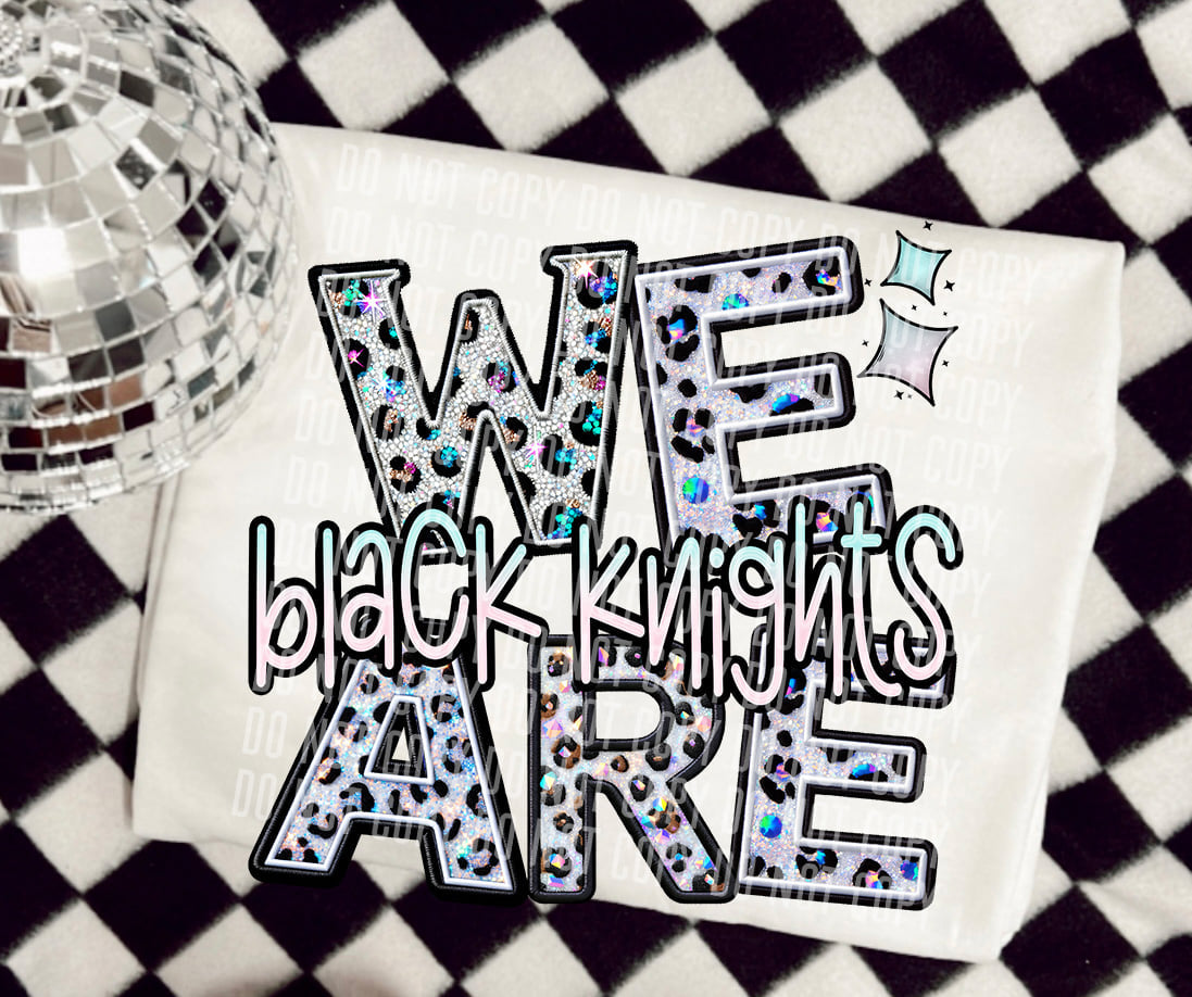 We are black knights leopard 50824 DTF transfer