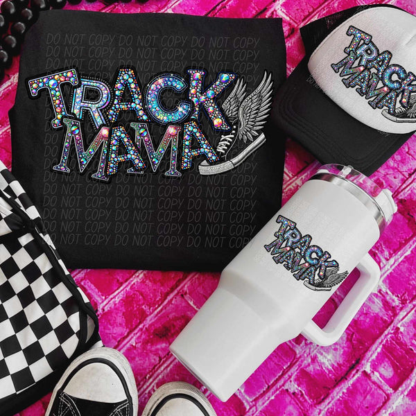 Track mama colorful stones (CITY) 44027 DTF transfer