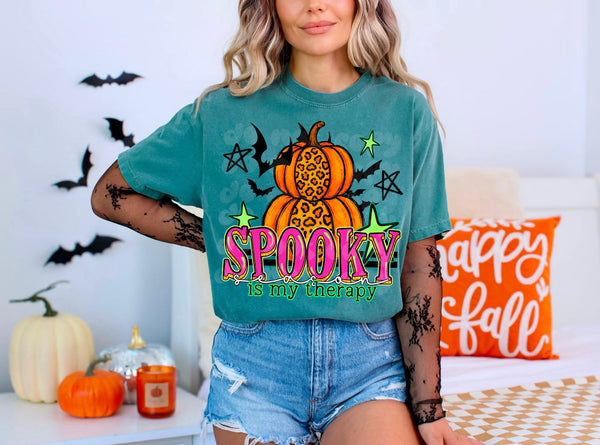 Spooky is my therapy dtf transfer