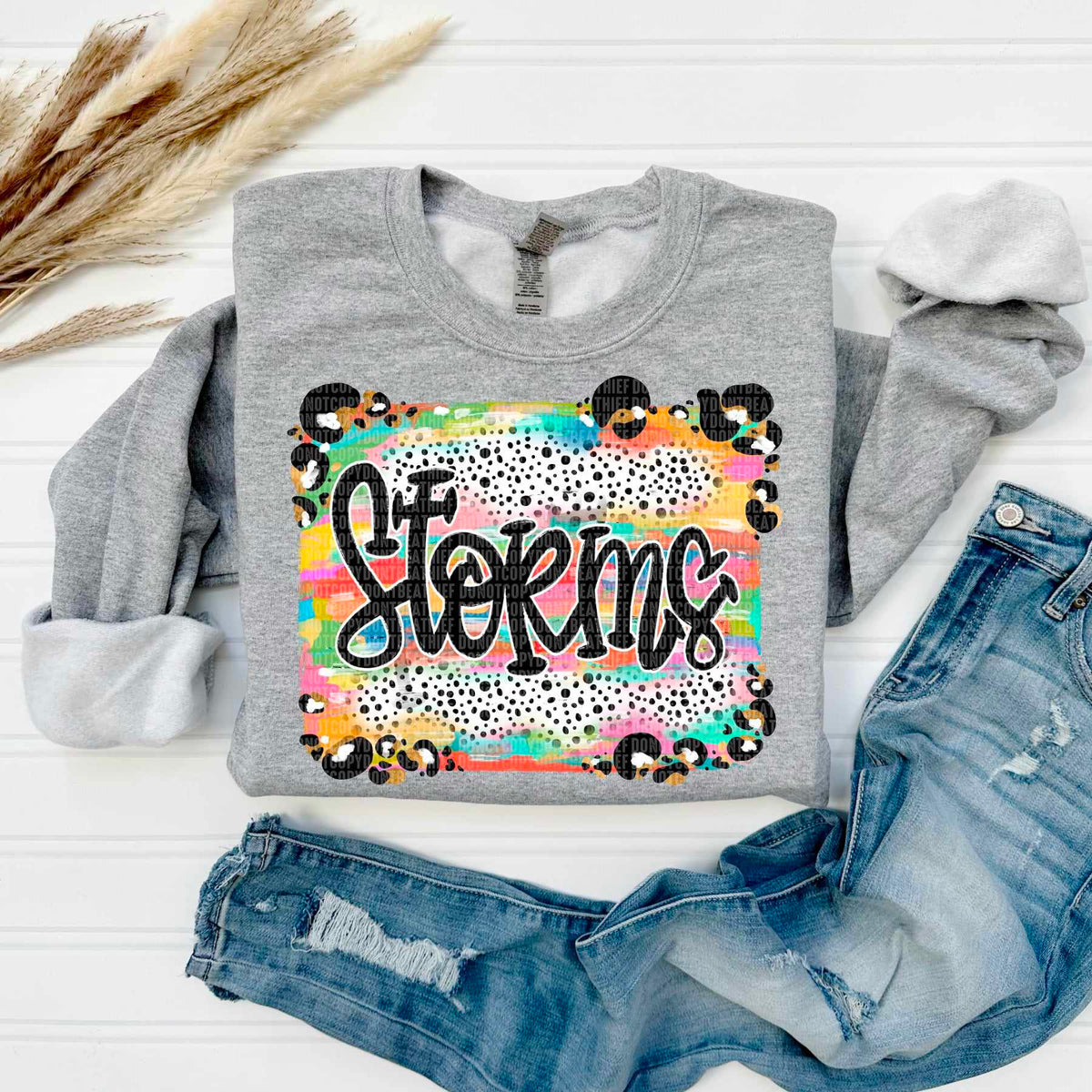 Storms exclusive mascot 50459 DTF transfer