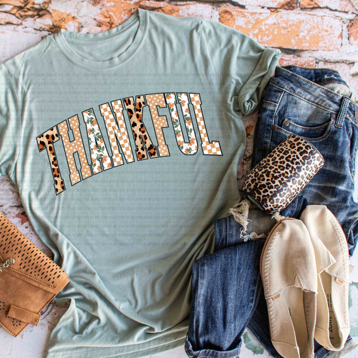 Thankful revel DTF transfer