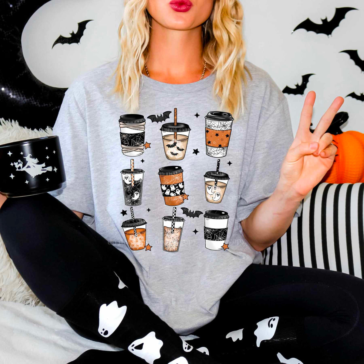 Spooky lattes (CSC) 50159 DTF transfer