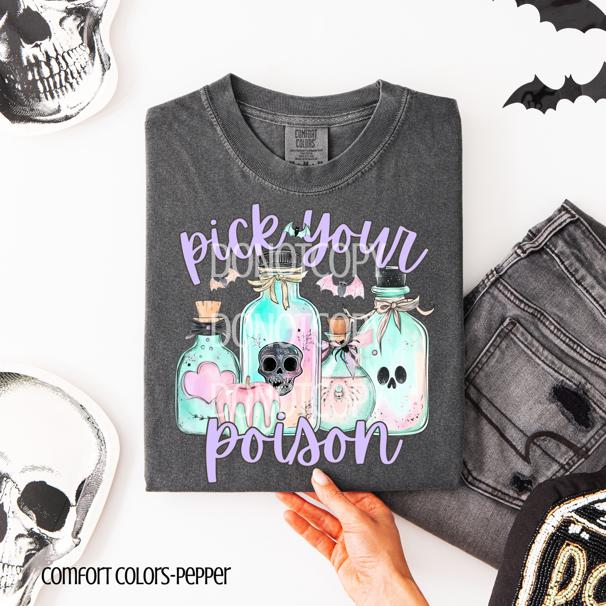 Pick your poison CSG DTF transfer