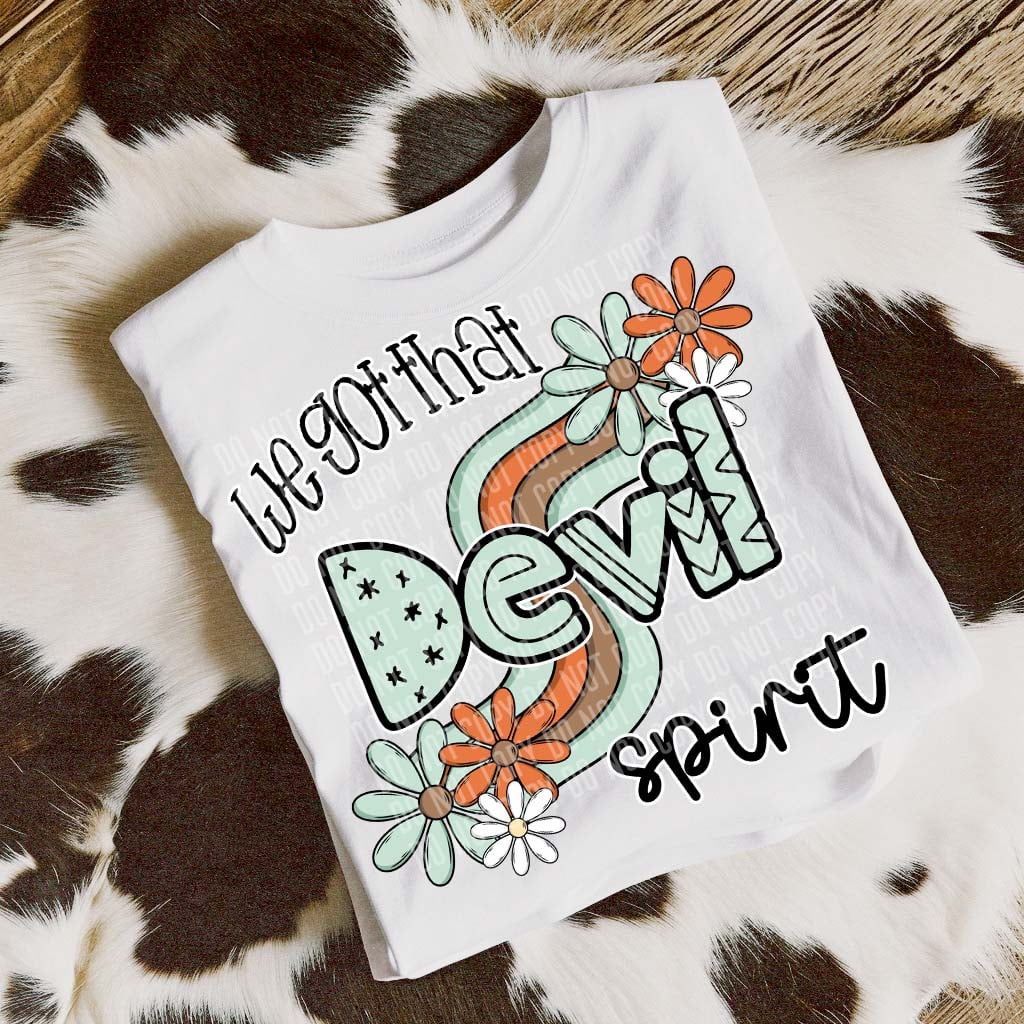 We got that devil spirit (CAPLINGER) 50422 DTF transfer