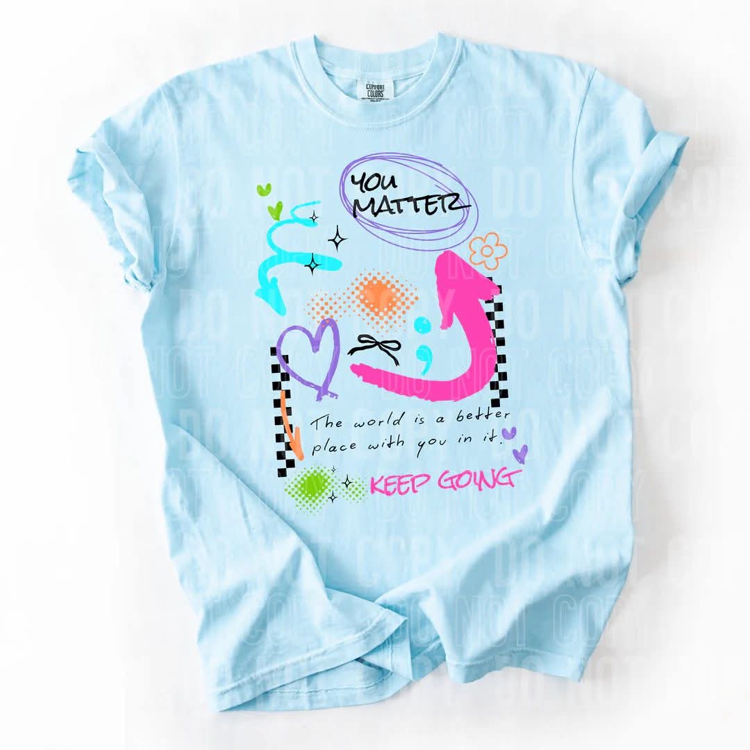 You matter pink arrow SBB DTF transfer