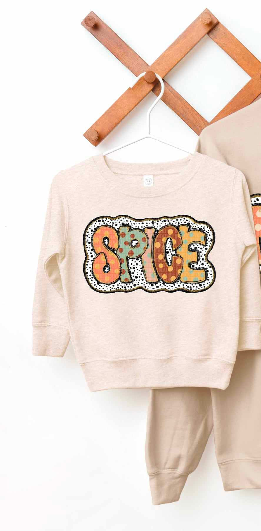 Spice dalmatian background 50664 DTF transfer