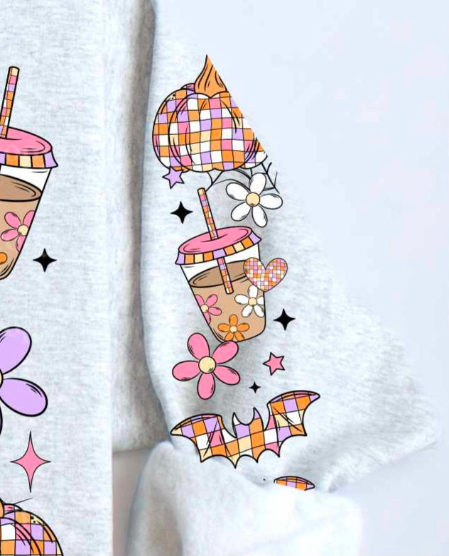 Groovy halloween items SLEEVE (CSC) 44885 DTF transfer