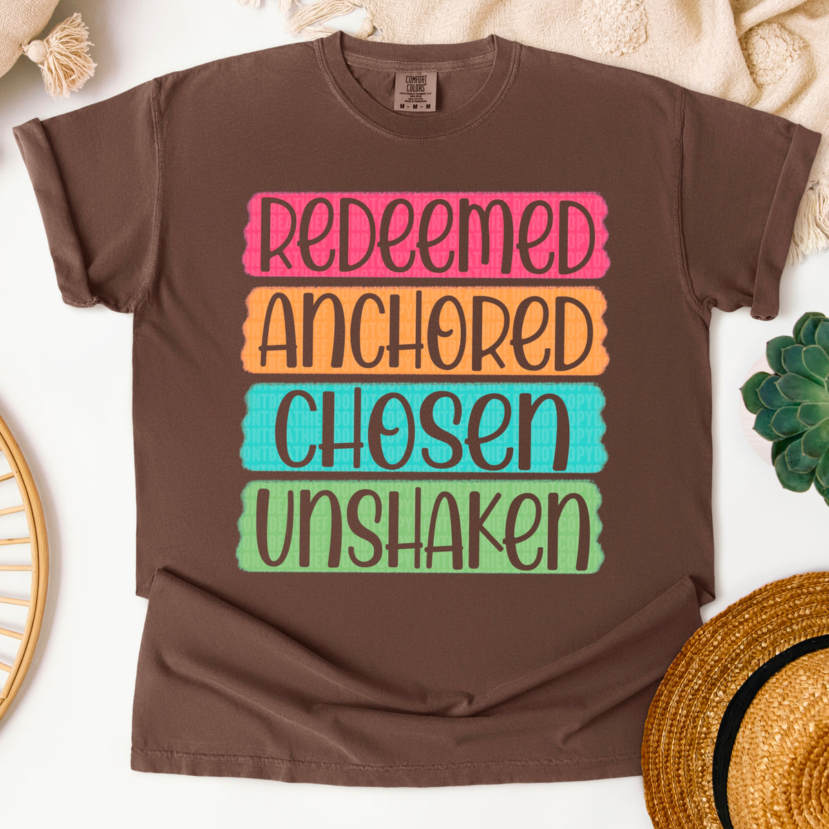 Redeemed anchored chosen unsaken SDD DTF transfer