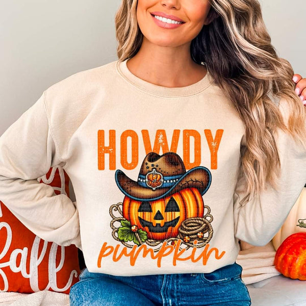 Howdy pumpkin 52068 DTF transfer