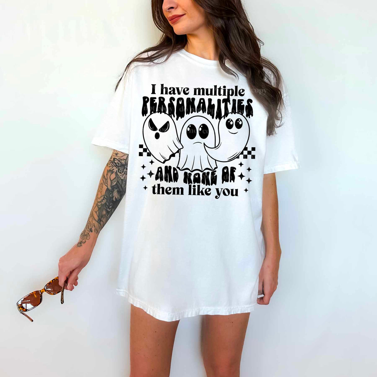 I have multiple personalities and none of them like you BLACK (CSC) 44888 DTF transfer