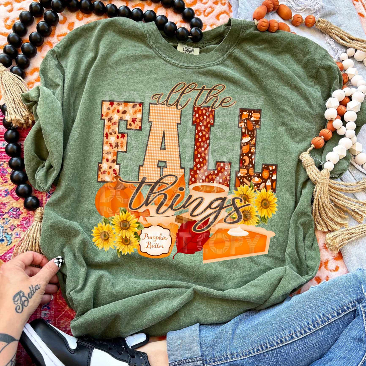 All the fall things 52300 DTF transfer