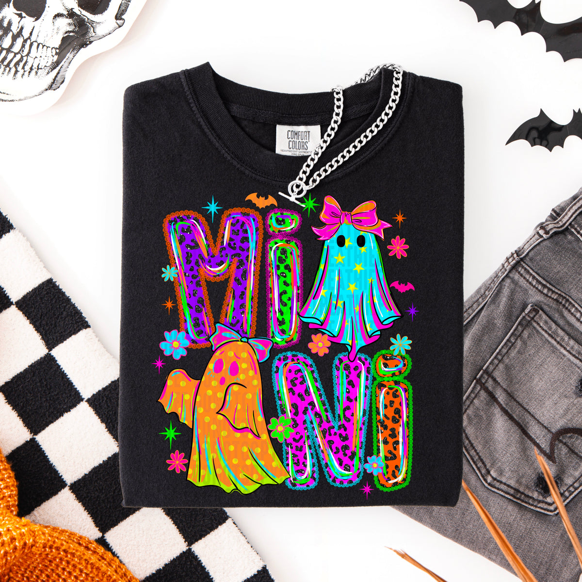 Mini neon ghost 111138 DTF transfer