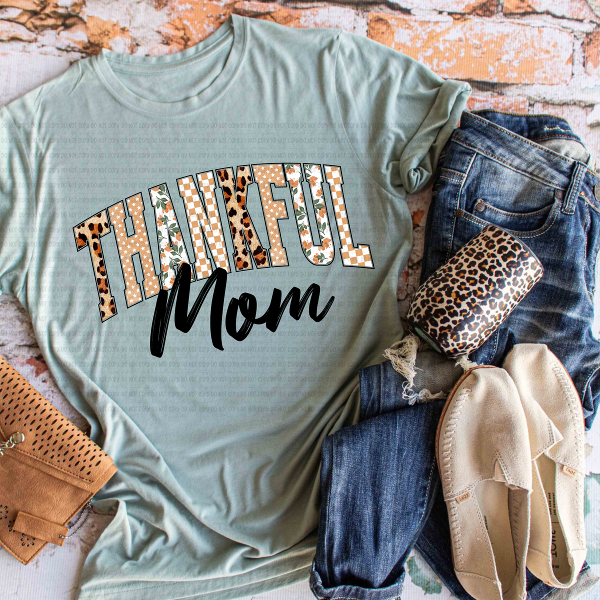 Thankful mom revel DTF transfer